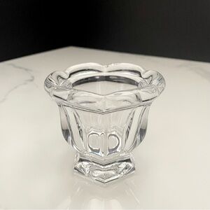 Harcourt Mustard Jar (no lid) by Baccarat